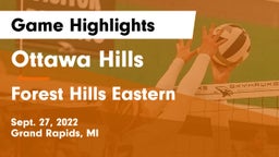 Ottawa Hills  vs Forest Hills Eastern  Game Highlights - Sept. 27, 2022