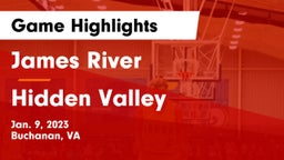 James River  vs Hidden Valley  Game Highlights - Jan. 9, 2023