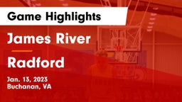 James River  vs Radford  Game Highlights - Jan. 13, 2023