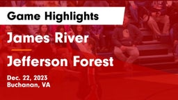 James River  vs Jefferson Forest  Game Highlights - Dec. 22, 2023