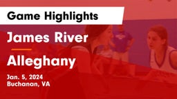 James River  vs Alleghany  Game Highlights - Jan. 5, 2024