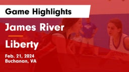James River  vs Liberty  Game Highlights - Feb. 21, 2024