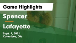 Spencer  vs Lafayette  Game Highlights - Sept. 7, 2021