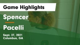 Spencer  vs Pacelli  Game Highlights - Sept. 27, 2021