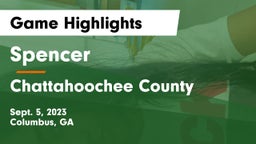 Spencer  vs Chattahoochee County  Game Highlights - Sept. 5, 2023