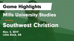 Mills University Studies  vs Southwest Christian Game Highlights - Nov. 5, 2019