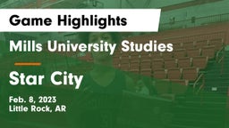 Mills University Studies  vs Star City  Game Highlights - Feb. 8, 2023