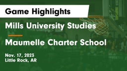 Mills University Studies  vs Maumelle Charter School Game Highlights - Nov. 17, 2023