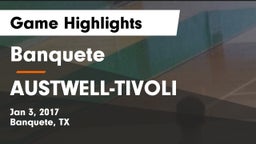 Banquete  vs AUSTWELL-TIVOLI Game Highlights - Jan 3, 2017