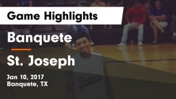 Banquete  vs St. Joseph  Game Highlights - Jan 10, 2017