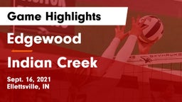Edgewood  vs Indian Creek Game Highlights - Sept. 16, 2021