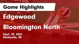 Edgewood  vs Bloomington North  Game Highlights - Sept. 29, 2022