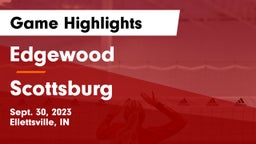 Edgewood  vs Scottsburg  Game Highlights - Sept. 30, 2023