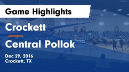 Crockett  vs Central Pollok Game Highlights - Dec 29, 2016
