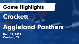 Crockett  vs Aggieland Panthers Game Highlights - Dec. 14, 2021
