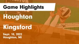 Houghton  vs Kingsford  Game Highlights - Sept. 10, 2022