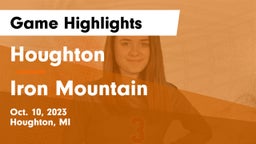 Houghton  vs Iron Mountain  Game Highlights - Oct. 10, 2023