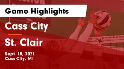Cass City  vs St. Clair  Game Highlights - Sept. 18, 2021