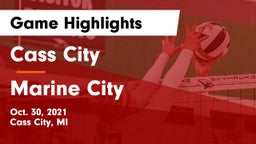 Cass City  vs Marine City Game Highlights - Oct. 30, 2021