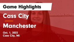 Cass City  vs Manchester  Game Highlights - Oct. 1, 2022