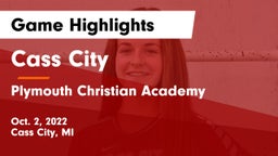 Cass City  vs Plymouth Christian Academy  Game Highlights - Oct. 2, 2022
