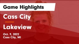 Cass City  vs Lakeview  Game Highlights - Oct. 9, 2022