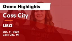Cass City  vs usa Game Highlights - Oct. 11, 2022