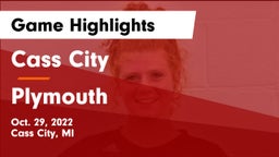 Cass City  vs Plymouth  Game Highlights - Oct. 29, 2022