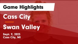 Cass City  vs Swan Valley  Game Highlights - Sept. 9, 2023