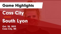 Cass City  vs South Lyon  Game Highlights - Oct. 28, 2023