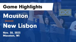 Mauston  vs New Lisbon  Game Highlights - Nov. 30, 2023