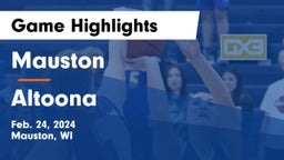 Mauston  vs Altoona  Game Highlights - Feb. 24, 2024