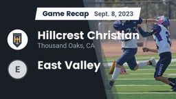 Recap: Hillcrest Christian   vs. East Valley  2023