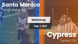 Matchup: Santa Monica High vs. Cypress  2017