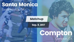 Matchup: Santa Monica High vs. Compton  2017