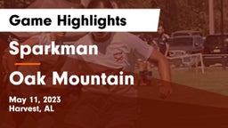 Sparkman  vs Oak Mountain  Game Highlights - May 11, 2023