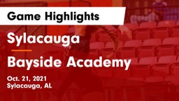 Sylacauga  vs Bayside Academy  Game Highlights - Oct. 21, 2021