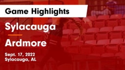 Sylacauga  vs Ardmore  Game Highlights - Sept. 17, 2022