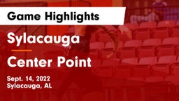 Sylacauga  vs Center Point Game Highlights - Sept. 14, 2022