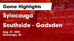 Sylacauga  vs Southside  - Gadsden Game Highlights - Aug. 27, 2022