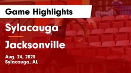 Sylacauga   vs Jacksonville  Game Highlights - Aug. 24, 2023