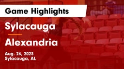 Sylacauga   vs Alexandria  Game Highlights - Aug. 26, 2023