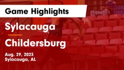 Sylacauga   vs Childersburg Game Highlights - Aug. 29, 2023