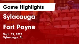 Sylacauga   vs Fort Payne  Game Highlights - Sept. 22, 2023