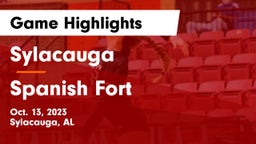 Sylacauga   vs Spanish Fort  Game Highlights - Oct. 13, 2023