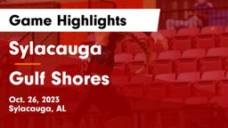 Sylacauga   vs Gulf Shores  Game Highlights - Oct. 26, 2023