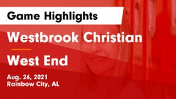 Westbrook Christian  vs West End  Game Highlights - Aug. 26, 2021