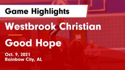Westbrook Christian  vs Good Hope Game Highlights - Oct. 9, 2021
