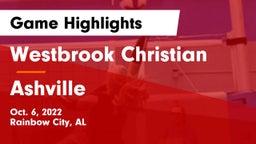 Westbrook Christian  vs Ashville  Game Highlights - Oct. 6, 2022