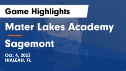 Mater Lakes Academy vs Sagemont  Game Highlights - Oct. 4, 2023